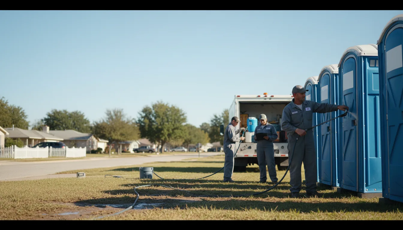 Long-Term Portable Toilet Rental in Edgewater, FL near me